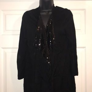 Black Cardigan with sparkles